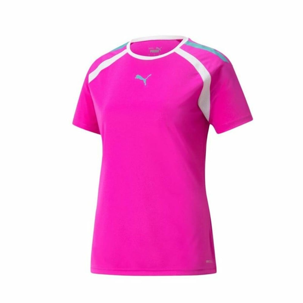 Maillot de Corps de Sport à Manches Coupe Puma Team Fuchsia