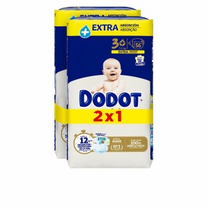 Couches jetables Dodot Sensitive Extra 3 6-10 kg (112 Unités)