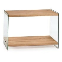 Eingangsbereich Gift Decor Braun Durchsichtig Holz 40 x 76 x 120 cm