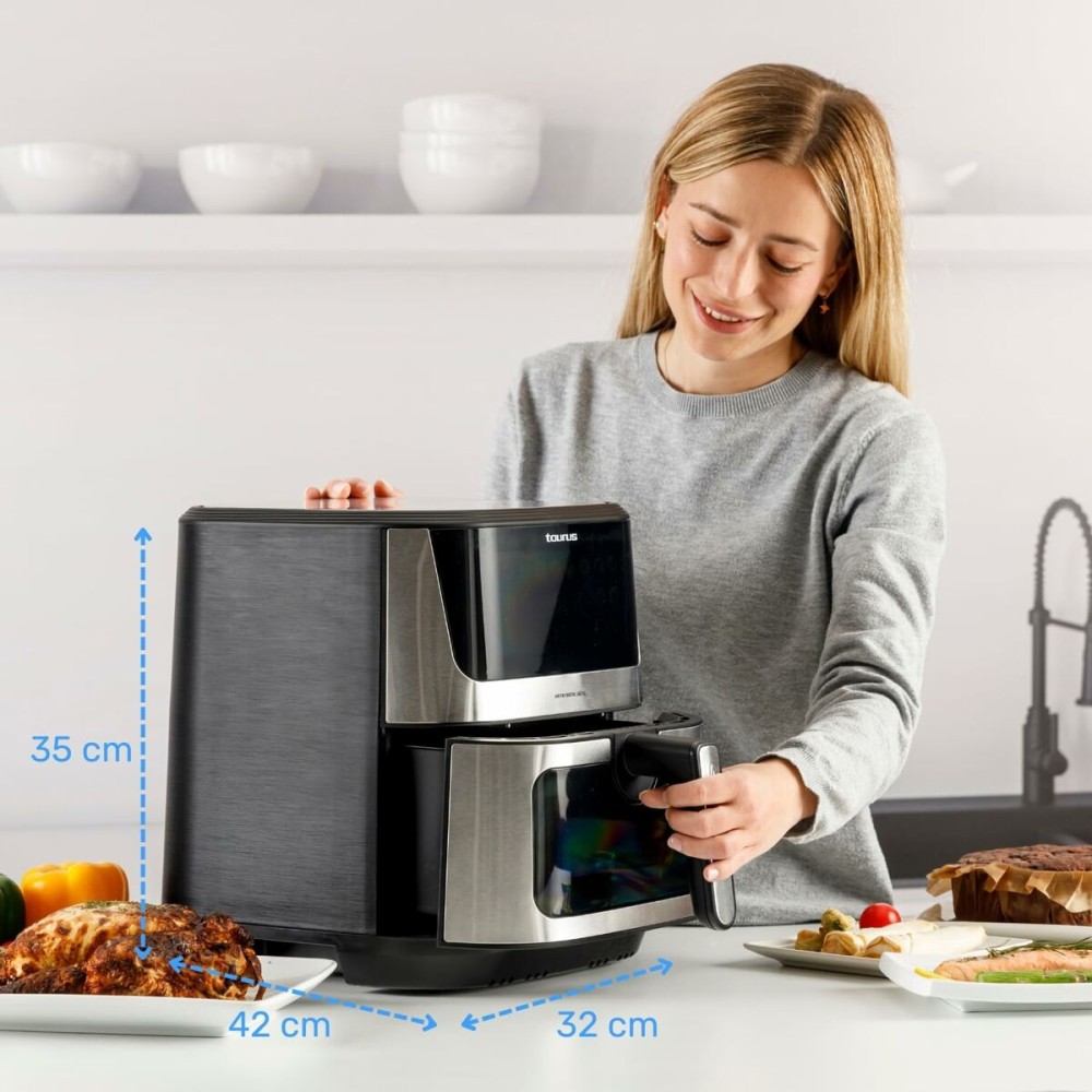 Friteuse à Air Taurus AIR FRY 360XL Noir 2100 W 8 L