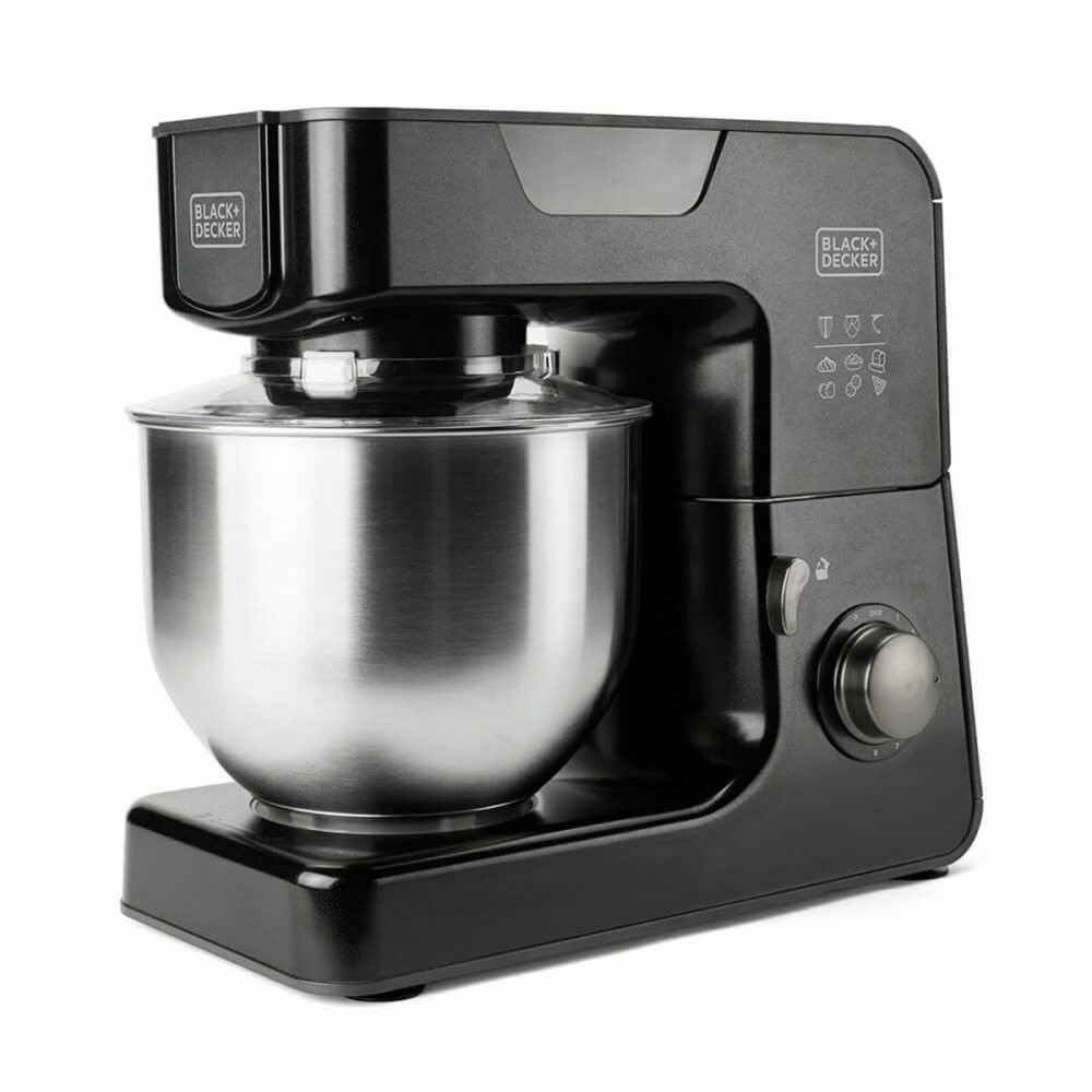 Küchenmaschine Black & Decker BXKM1000E Schwarz 1000 W 5,2 L