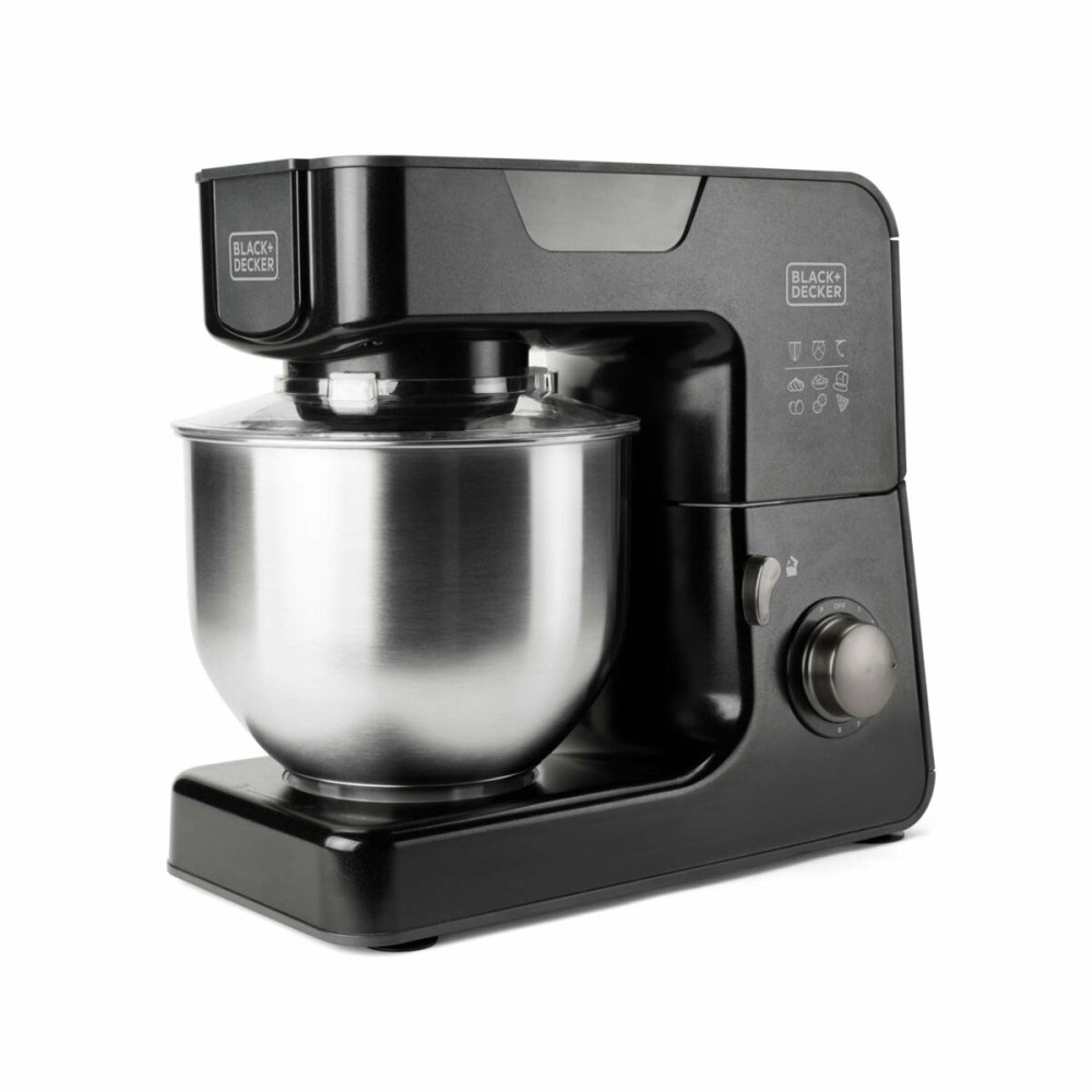 Küchenmaschine Black & Decker BXKM1000E Schwarz 1000 W 5,2 L