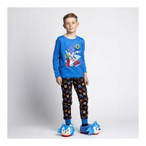 Schlafanzug Für Kinder Sonic Blau
