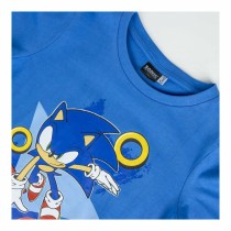 Schlafanzug Für Kinder Sonic Blau