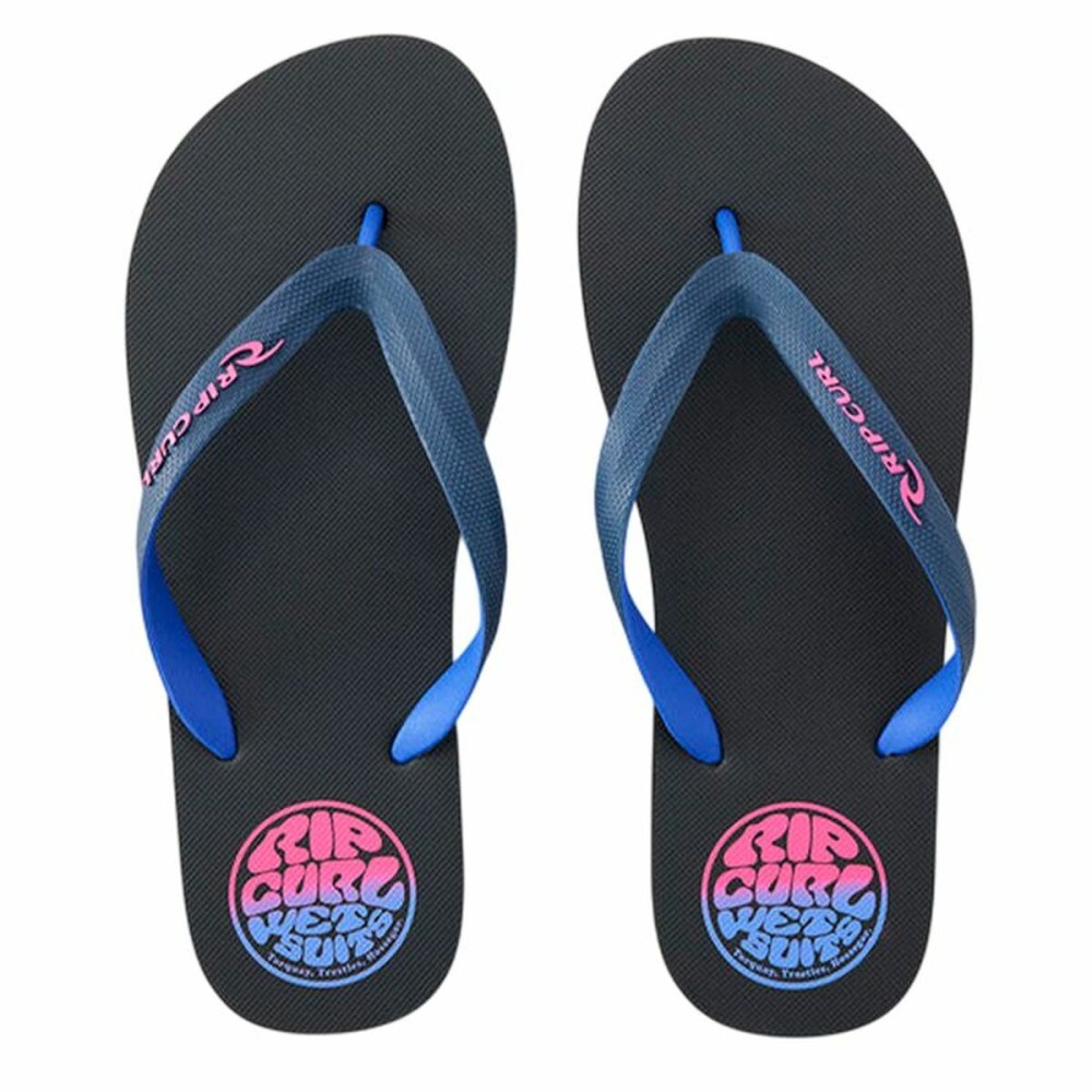 Tongs pour Homme Rip Curl Wetty Fade Bloom Noir