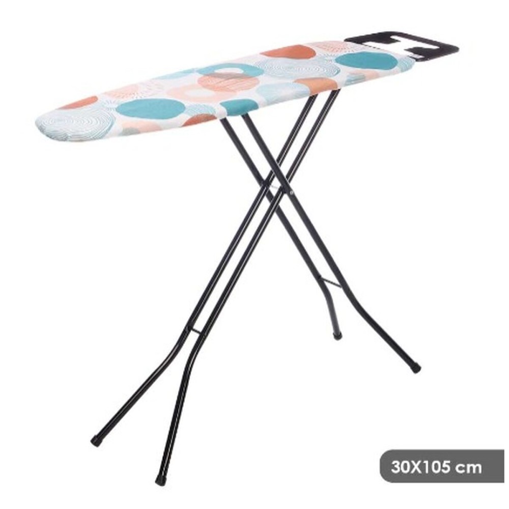 Ironing board Kipit Multicolour Metal Cloth Abstract (4 Units)