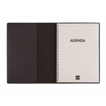 Agenda Finocam Noir A5 15,5 x 21,2 cm
