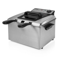Fritteuse Princess 01.185000.01.001FREIDORA Grau Silberfarben 5 L