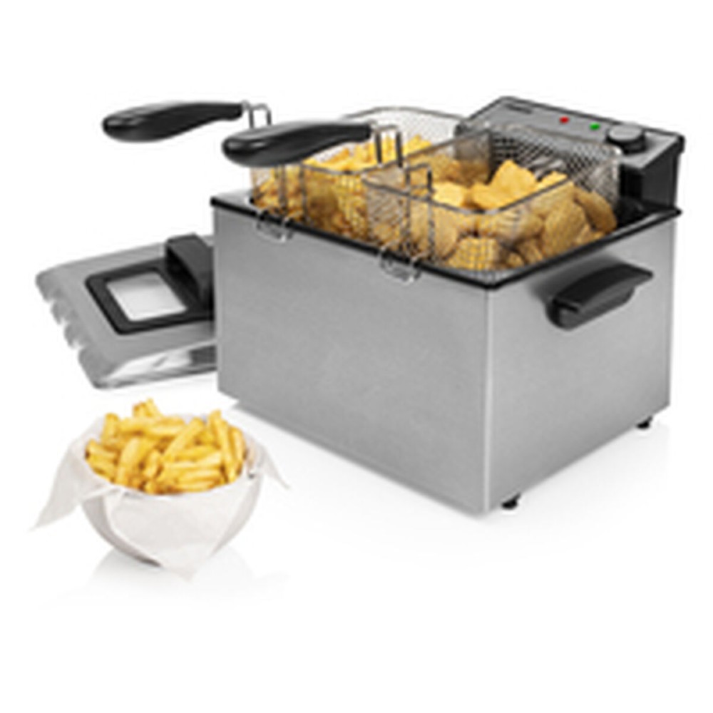 Fritteuse Princess 01.185000.01.001FREIDORA Grau Silberfarben 5 L