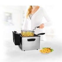 Fritteuse Princess 01.185000.01.001FREIDORA Grau Silberfarben 5 L