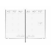 Agenda Finocam Noir 16,5 x 24 cm