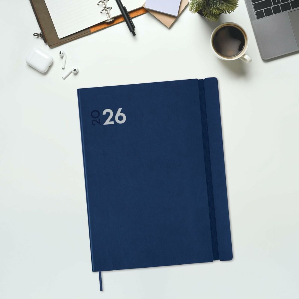 Agenda Finocam Bleu 21 x 27 cm