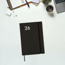 Agenda Finocam Noir A5 14 x 20,4 cm