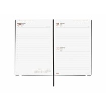 Agenda Finocam Noir A5 14 x 20,4 cm