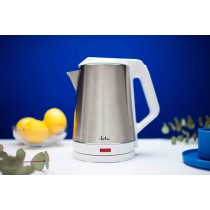 Bouilloire JATA JEHA1723 Blanc Acier Acier inoxydable 1500 W
