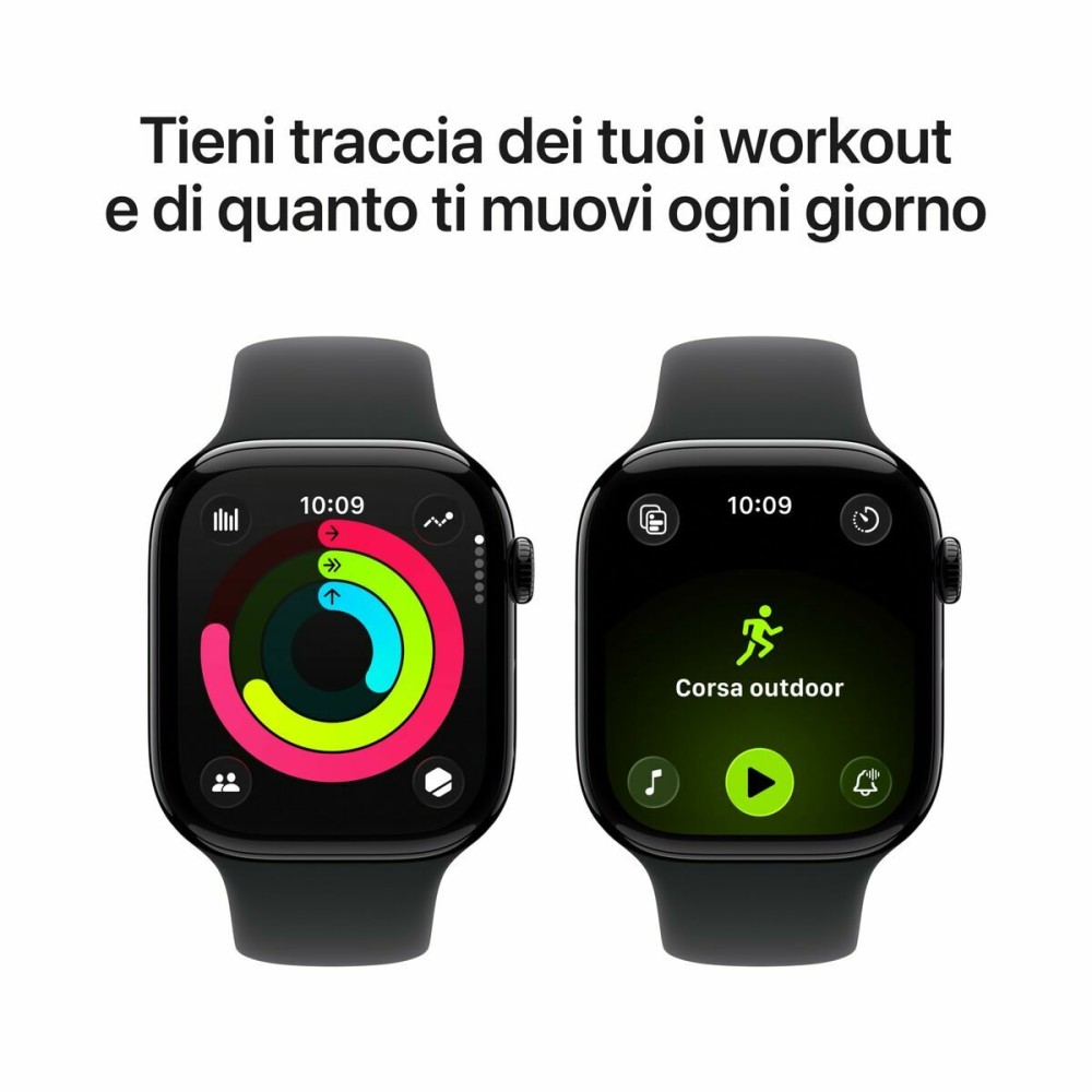 Smartwatch Apple MEUW4QL/A Black 46 mm