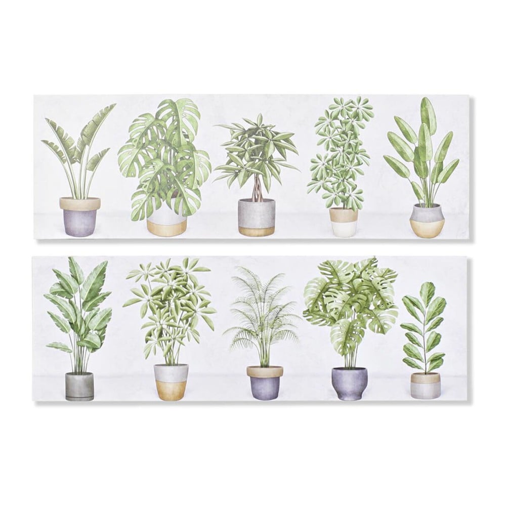 Toile DKD Home Decor Pin Toile 90 x 1,5 x 30 cm