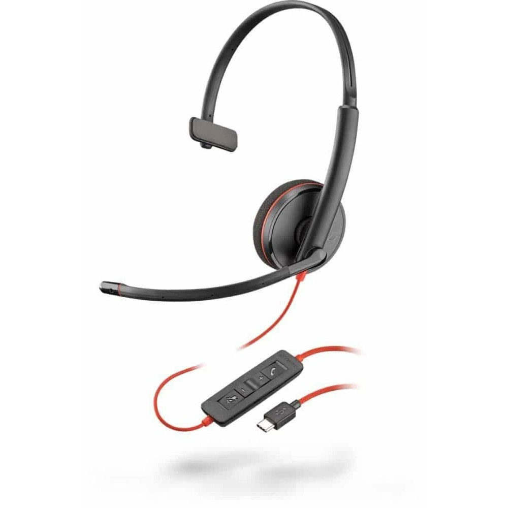 Headphones with Microphone Poly 209748-201 Black