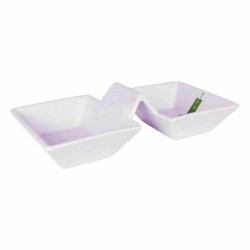 Bowl La Mediterránea Yummy White 24,3 x 12,5 x 6 cm (12 Units) (24,3 x 12,5 x 6 cm)