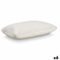Oreiller en Viscoélastique Gift Decor Blanc 70 x 15 x 40 cm Rafraîchissant (6 Unités)