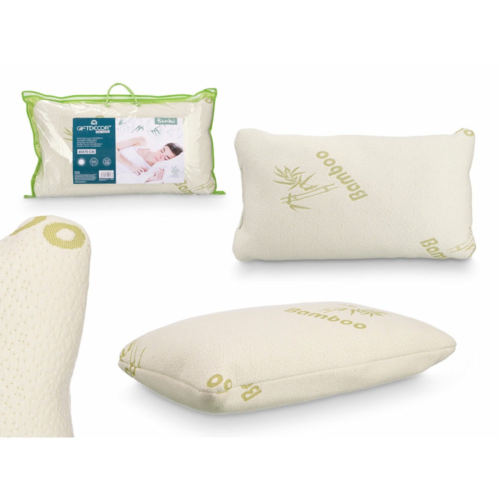 Kissen aus Viscoschaum Gift Decor Weiß 70 x 15 x 40 cm (6 Stück)