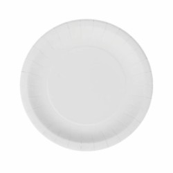 Plate set Algon Disposable White Cardboard 20 cm (36 Units)