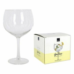 Set de Verres pour Gin Tonic Bohemia Crystal Cocktails Verre 4 Pièces (4 Unités) (700 cc)