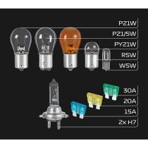 Kit de remplacement des ampoules halogènes FORMULA 1 SB700 10 Pièces H7