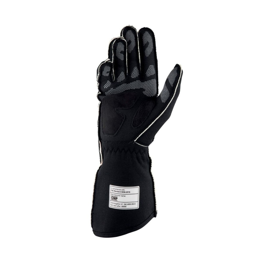 Handschuhe OMP TECNICA Schwarz XL FIA 8856-2018 (1 Stück)