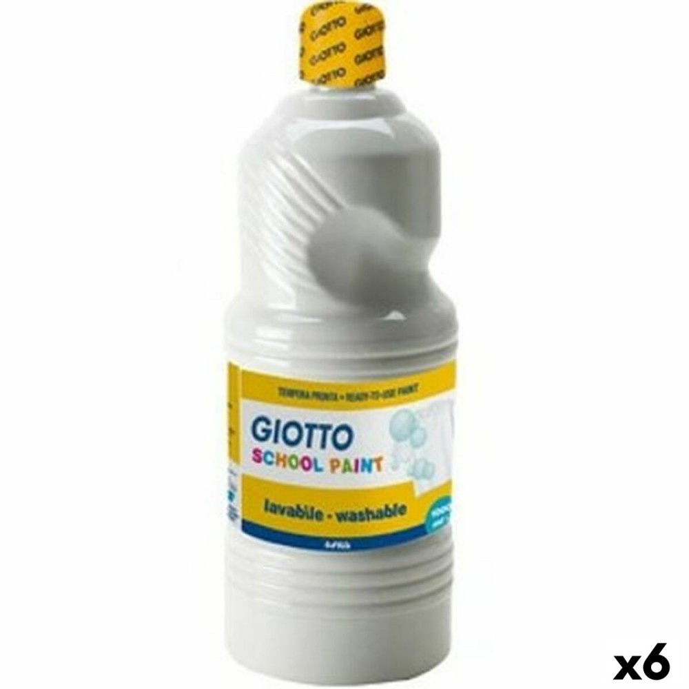 Tempera Giotto   Weiß 1 L (6 Stück)