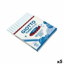 Marker-Set Giotto Turbo Maxi Rot (5 Stück)