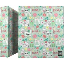 Reliure à anneaux Bits&Bobs Cats Multicouleur A4 (2 Unités)