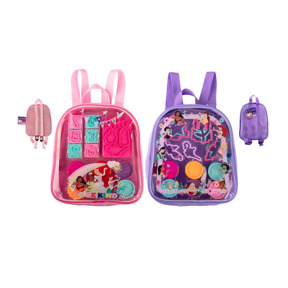 Ensemble pour activités manuelles Disney Princess Moules pour pâte à modeler Pâte à modeler Sac à dos