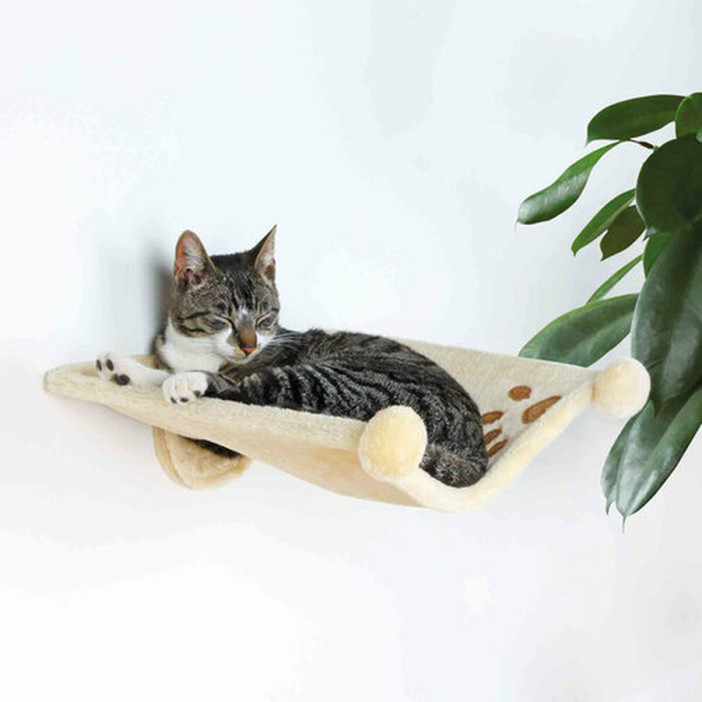 Hamac Suspendu pour Chats Trixie Beige Polyester 42 × 41 cm
