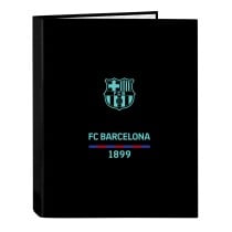 Ringbuch F.C. Barcelona Schwarz A4 26.5 x 33 x 4 cm