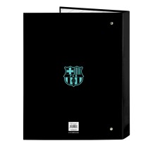 Reliure à anneaux F.C. Barcelona Noir A4 26.5 x 33 x 4 cm