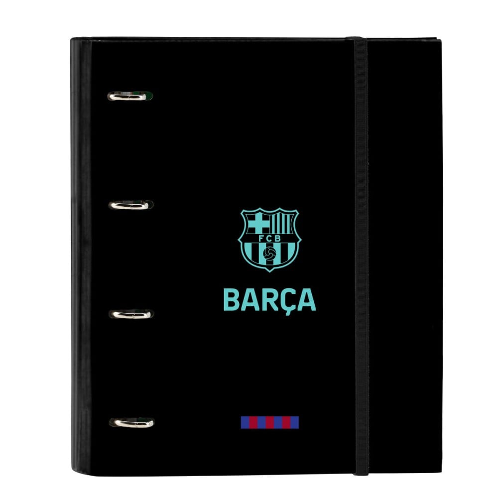 Ringbuch F.C. Barcelona Schwarz 27 x 32 x 3.5 cm