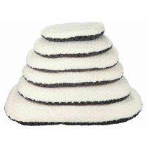 Kissen Trixie Kaline Grau Creme 64 × 41 cm