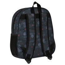 Kinderrucksack 3D Star Wars Schwarz 27 x 33 x 10 cm