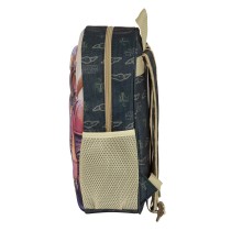 3D Child bag The Mandalorian Black Beige 27 x 33 x 10 cm