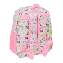 Kinderrucksack 3D Hello Kitty grün Rosa 27 x 33 x 10 cm