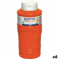 Fingerfarbe Giotto Orange 750 ml (6 Stück)