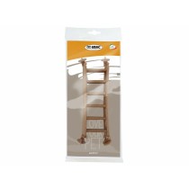 Käfigzubehör IMAC 20,5 X 1 X 6,5 CM Leiter Halsband Braun