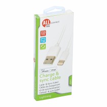 USB to Lightning Cable All Ride White 1,2 m