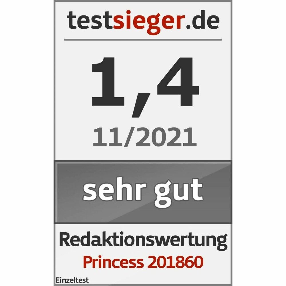 Elektrischer Entsafter Princess 01.201860.01.001 Schwarz 300 W