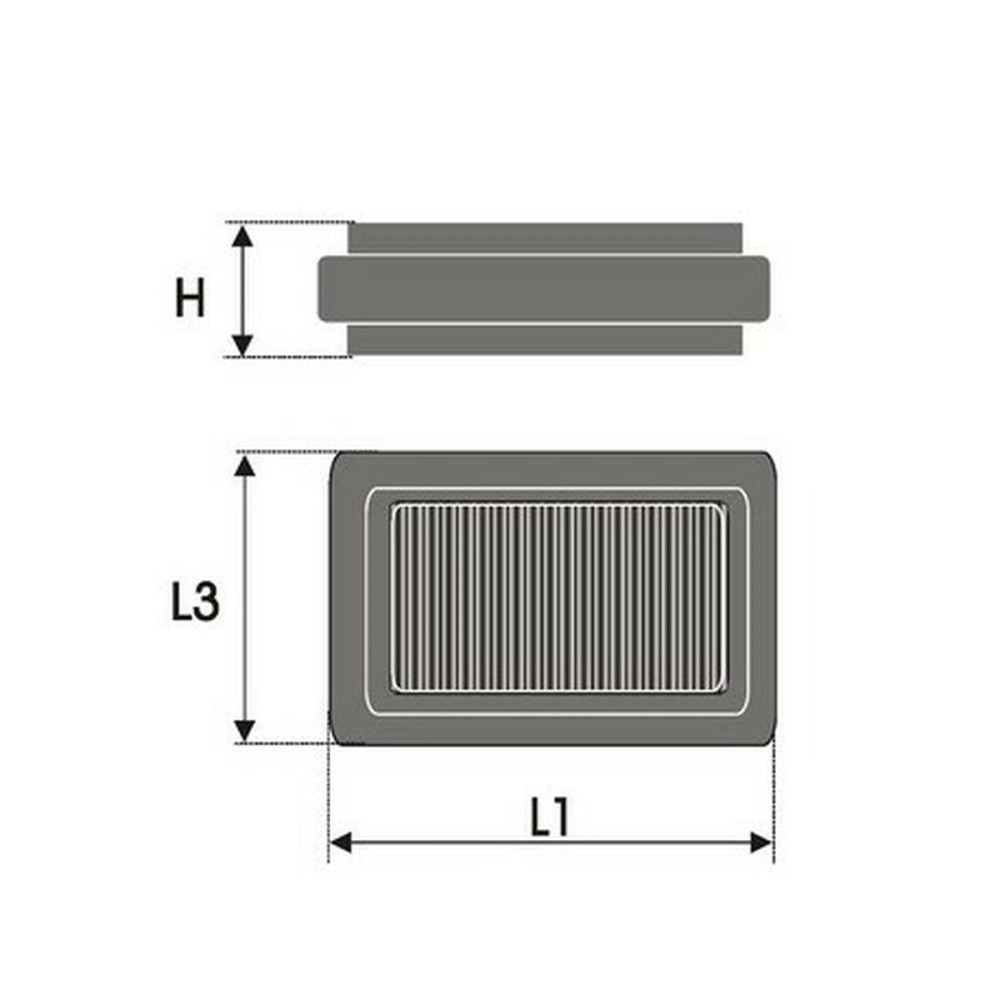 Air filter Green Filters P960585