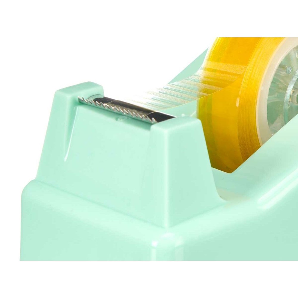 Sellotape Dispenser Pincello Green Purple Pink 10 x 21,5 x 4,5 cm (12 Units)
