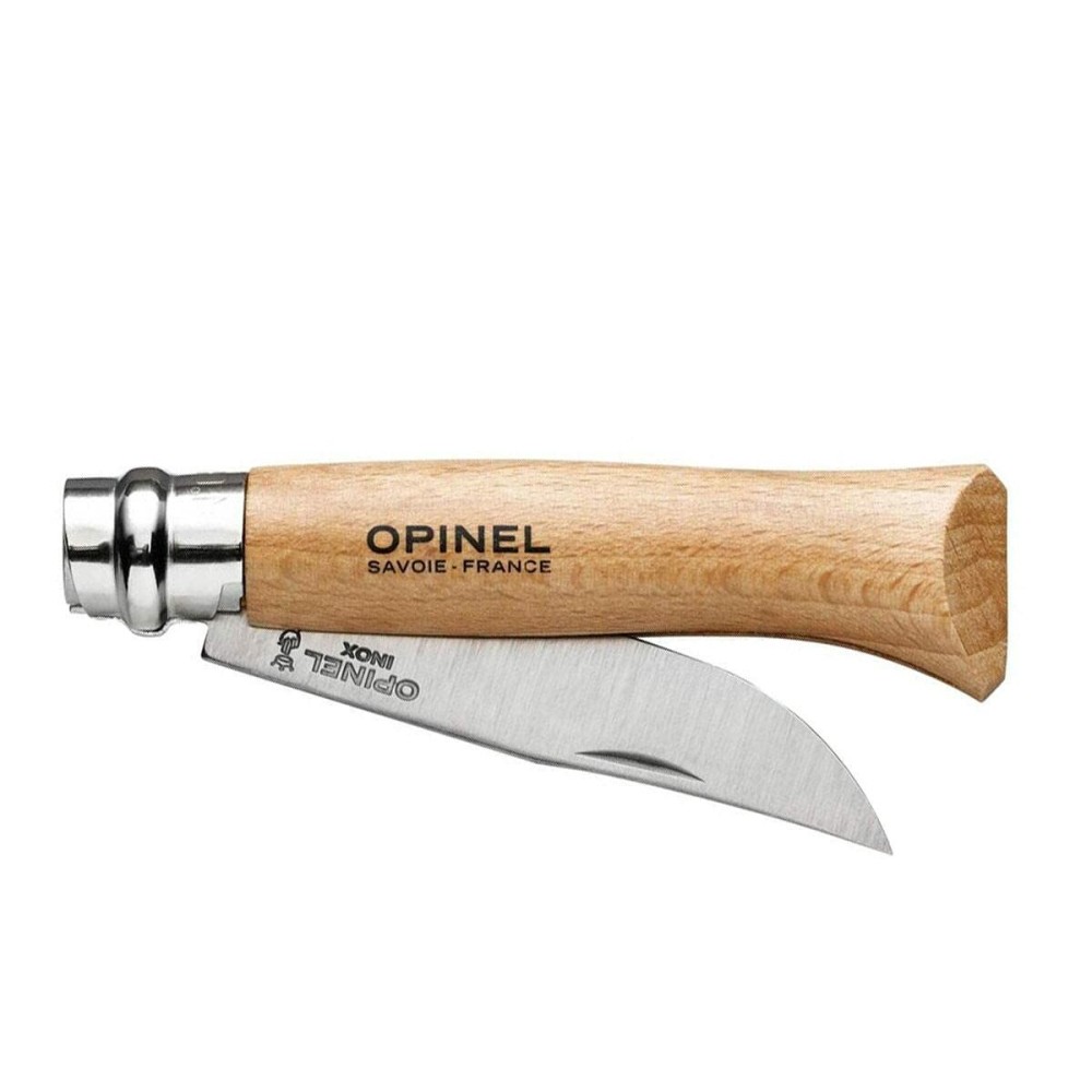 Couteau Opinel Nº8 8,5 cm Acier inoxydable Bois de hêtre