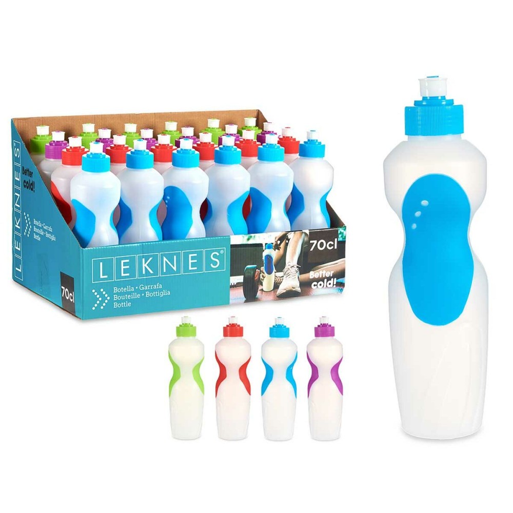 Bouteille d'eau Leknes Polyéthylène 700 ml (24 Unités)