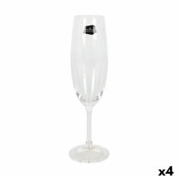 Gläsersatz Crystalex Lara Champagner 220 ml Kristall (6 Stück) (4 Stück)